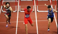 鼎点品牌刘翔13秒34轻松摘得110米栏金牌 成就三连冠伟业